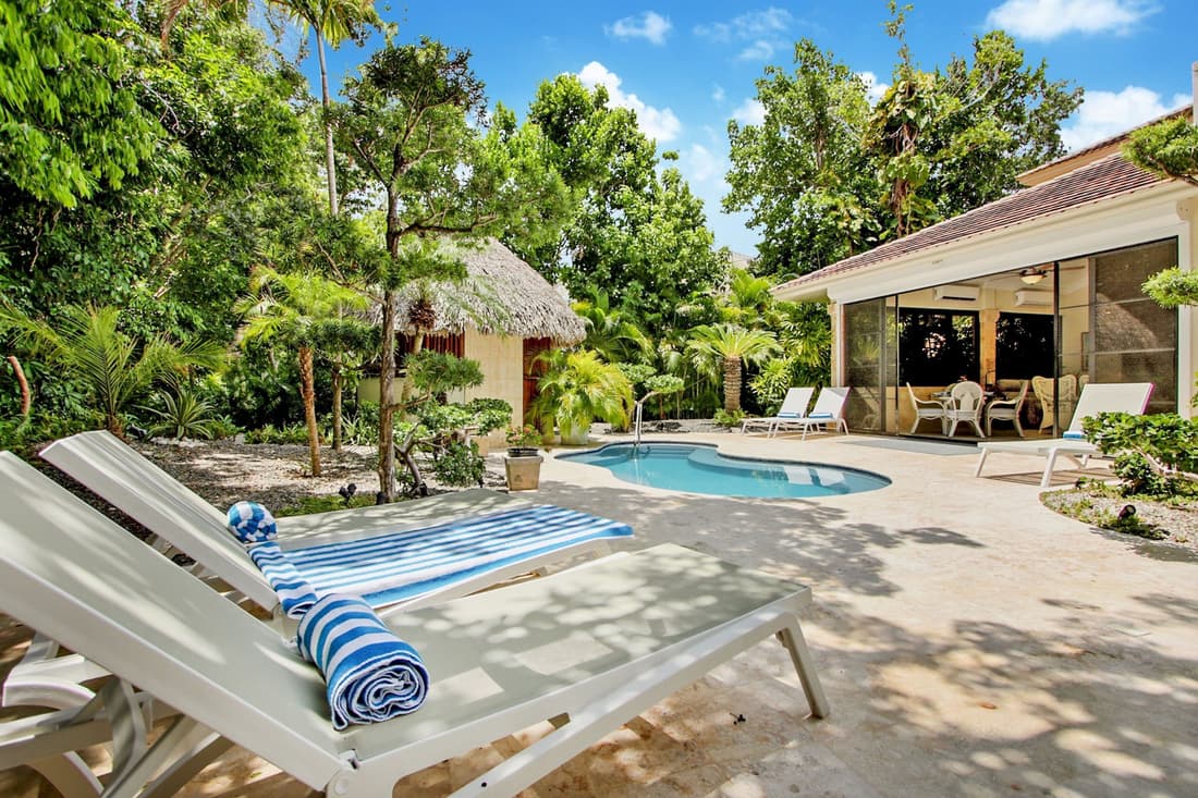 Beautiful Villa Tortuga at Puntacana Resort Club Pool Garden Golf Cart Maid