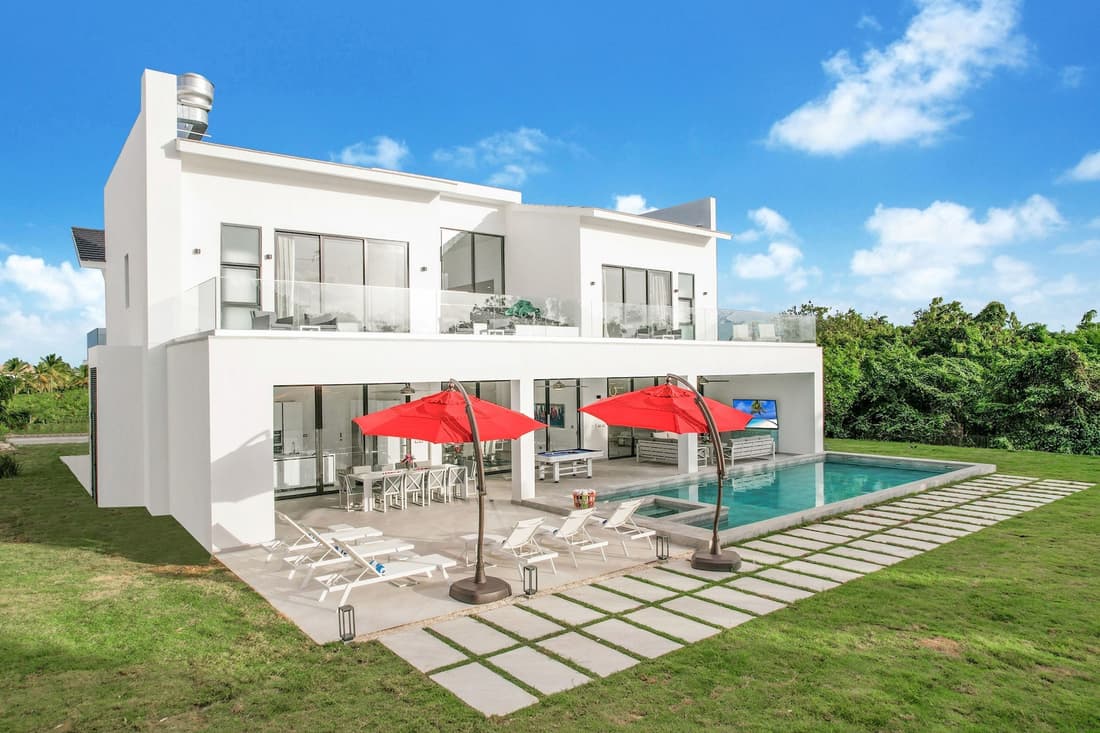 Brand New All-inclusive Villa in Cap Cana With Pool Jacuzzi Chef Butler Maid Golf Cart