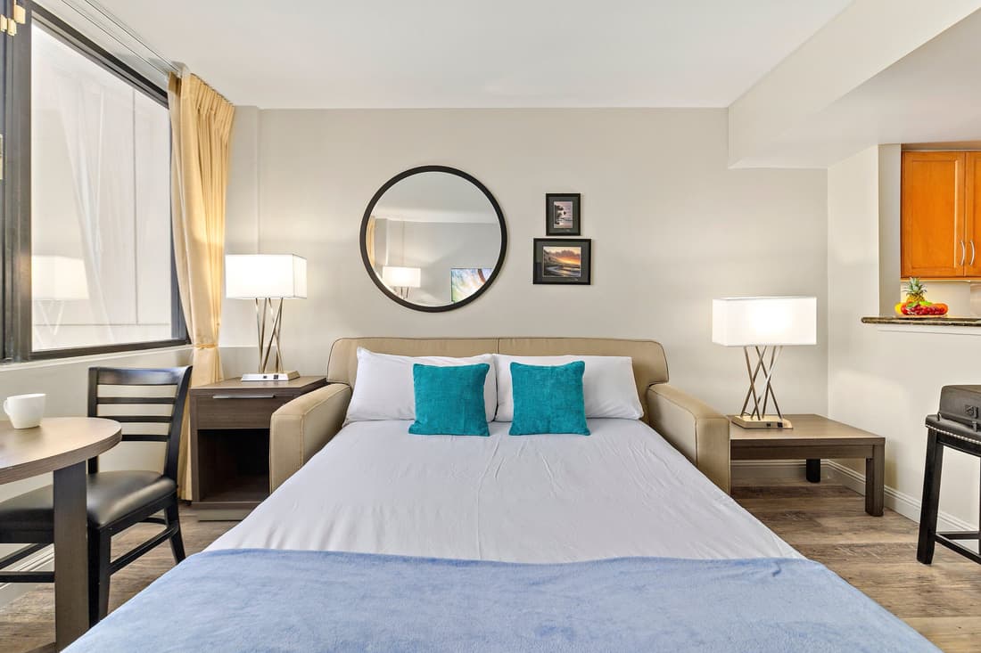 Aqua Palms Condo with City View