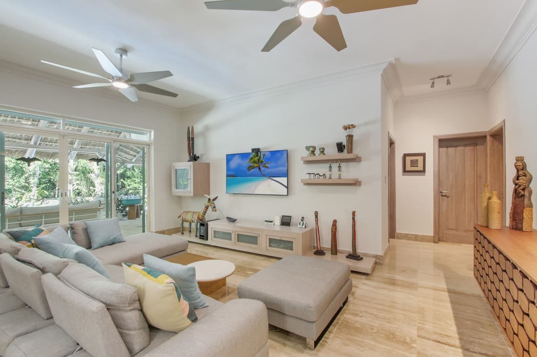Large Family 2 Level Villa for Rent at Puntacana Resort Club Near Playa Serena Playa Blanca