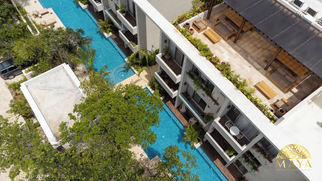 NHOA 205B 1BR Condo Pool View Aldea Zama
