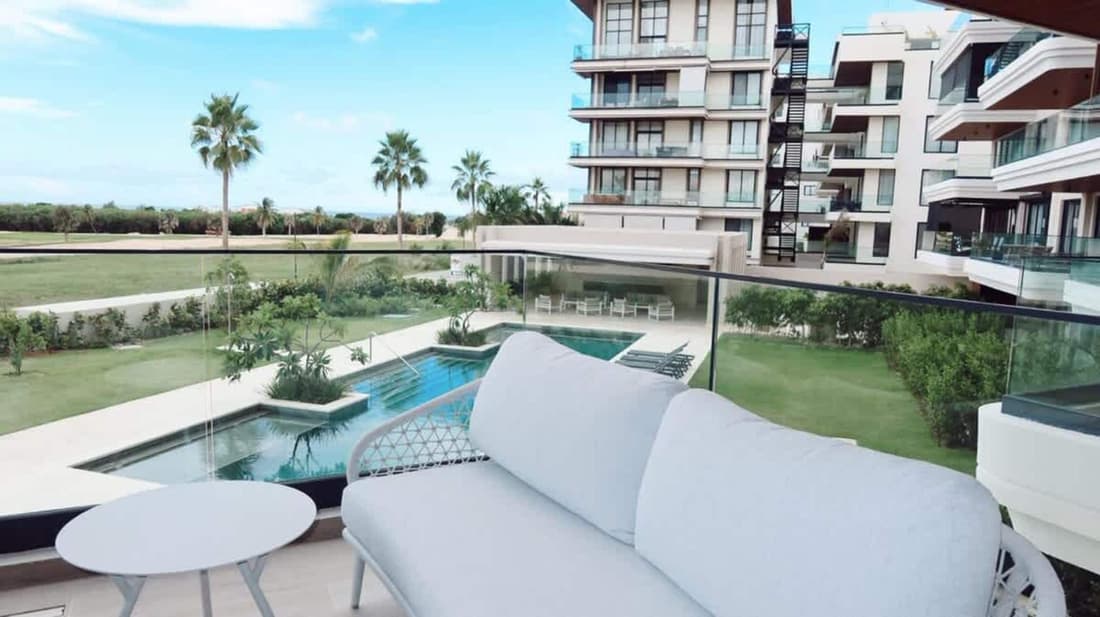2br 4 Guests Balcony and Pool View Cap Cana