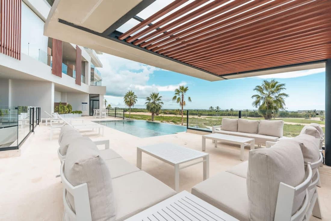 New Loft With 2br and Golf View in Cap Cana