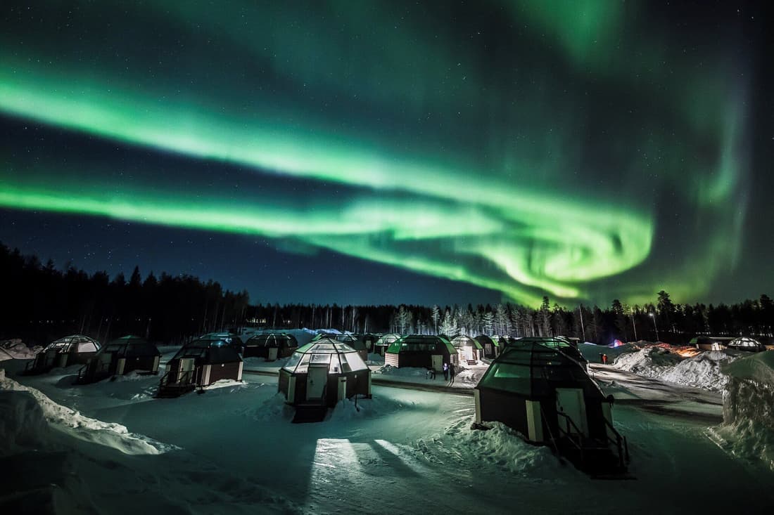 Arctic SnowHotel & Glass Igloos