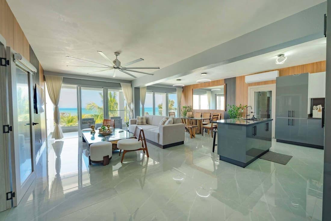Relax in Style Oceanfront 3 Bedroom Apartment in Sosua