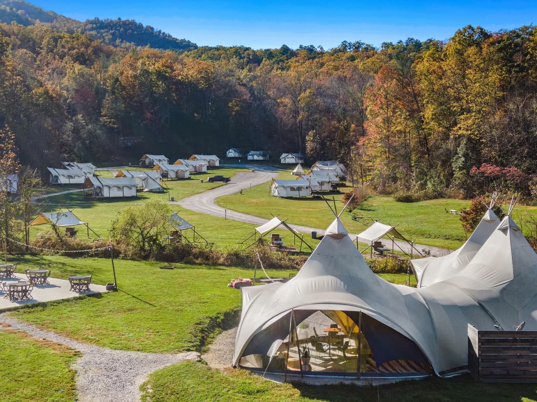 Under Canvas Great Smoky Mountains