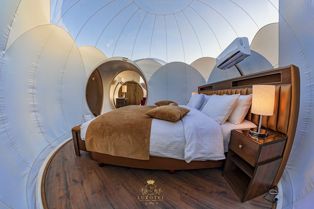 Wadi Rum Bubble Luxotel - Campsite