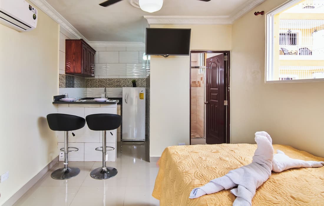 Superior Studio Wi-fi Centrally Located Corales Del Sur 15 Km From Airport