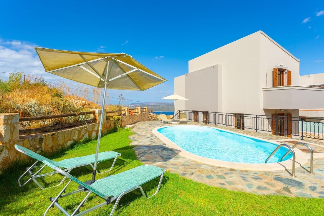 Villa Stratos Large Private Pool Sea Views A C Wifi Eco-friendly - 2117