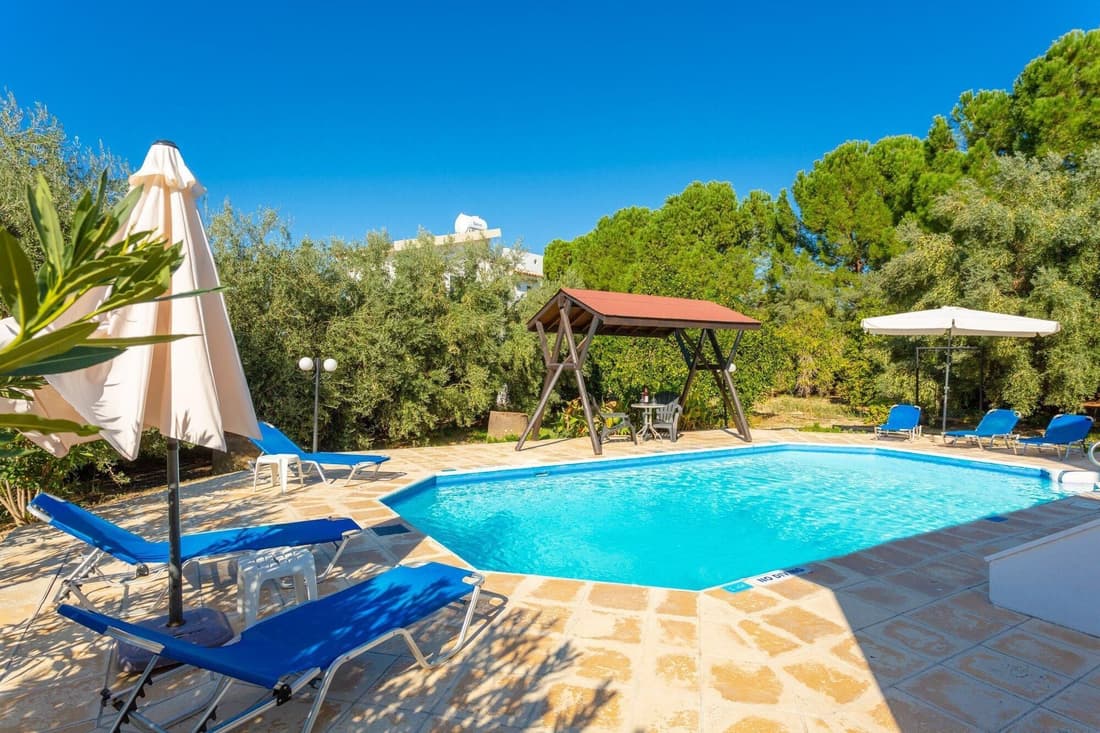 Villa Charoula Thio Large Private Pool A C Wifi - 2141