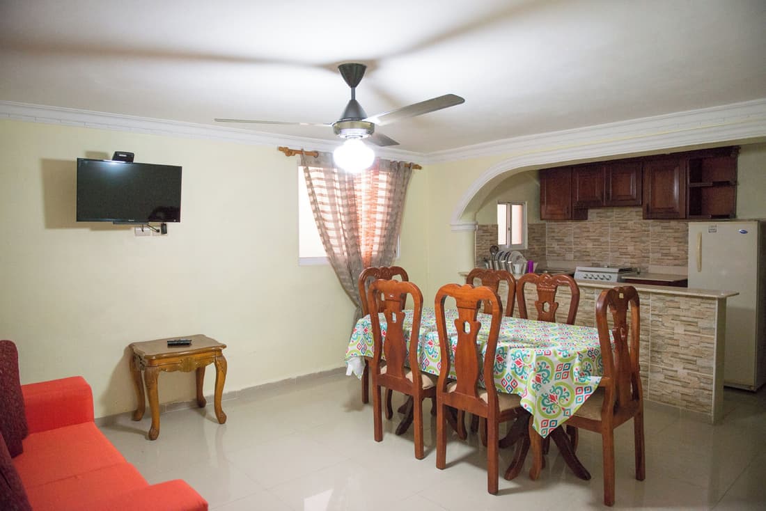 Spacious 2-bedroom Apartment With 2 Bathrooms Near SDQ Airport Fast Wi-fi &