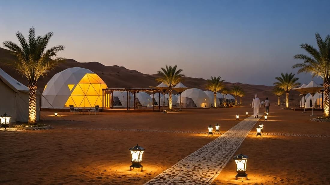 Luxury Desert Camp Oman