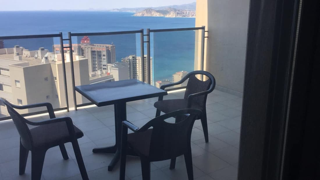 Apartamento con fantásticas vistas al mar
