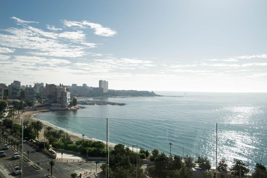 Modern sea front Sunny Beach