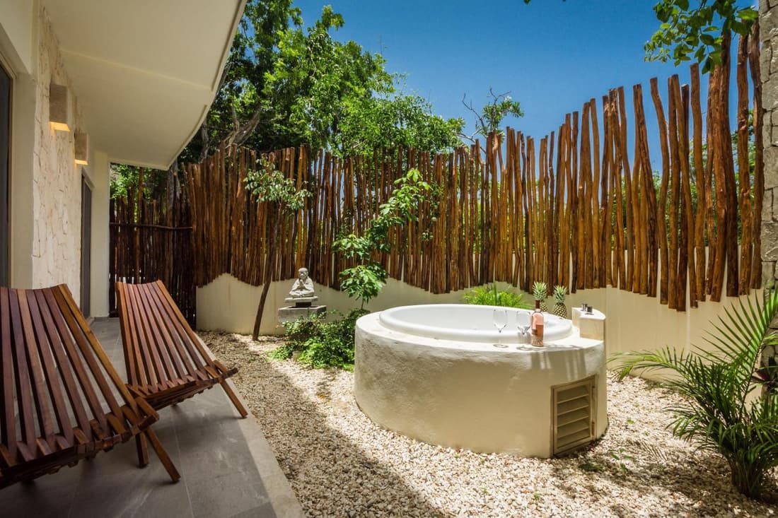 Poolside Bliss with Private Terrace and Jacuzzi