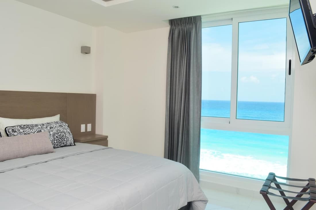 Frente al mar, vistas increibles, gym, jacuzzi, seguridad, 3503