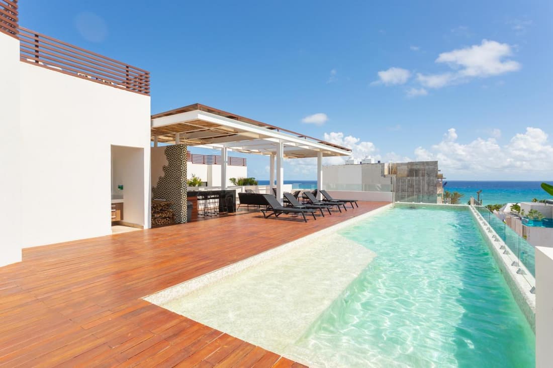 Studio bahay 42 a 1 min de la playa y 5ta av