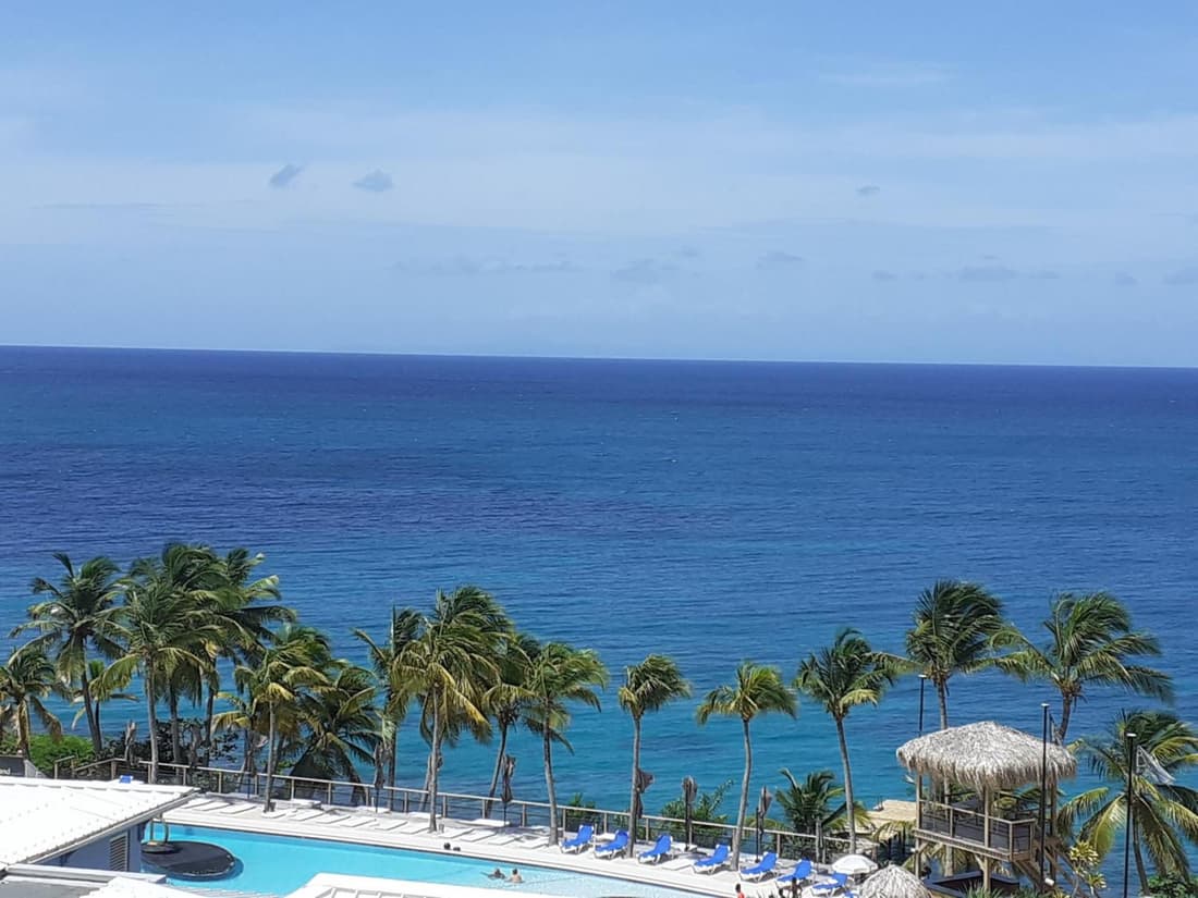 Jolie studio vue mer