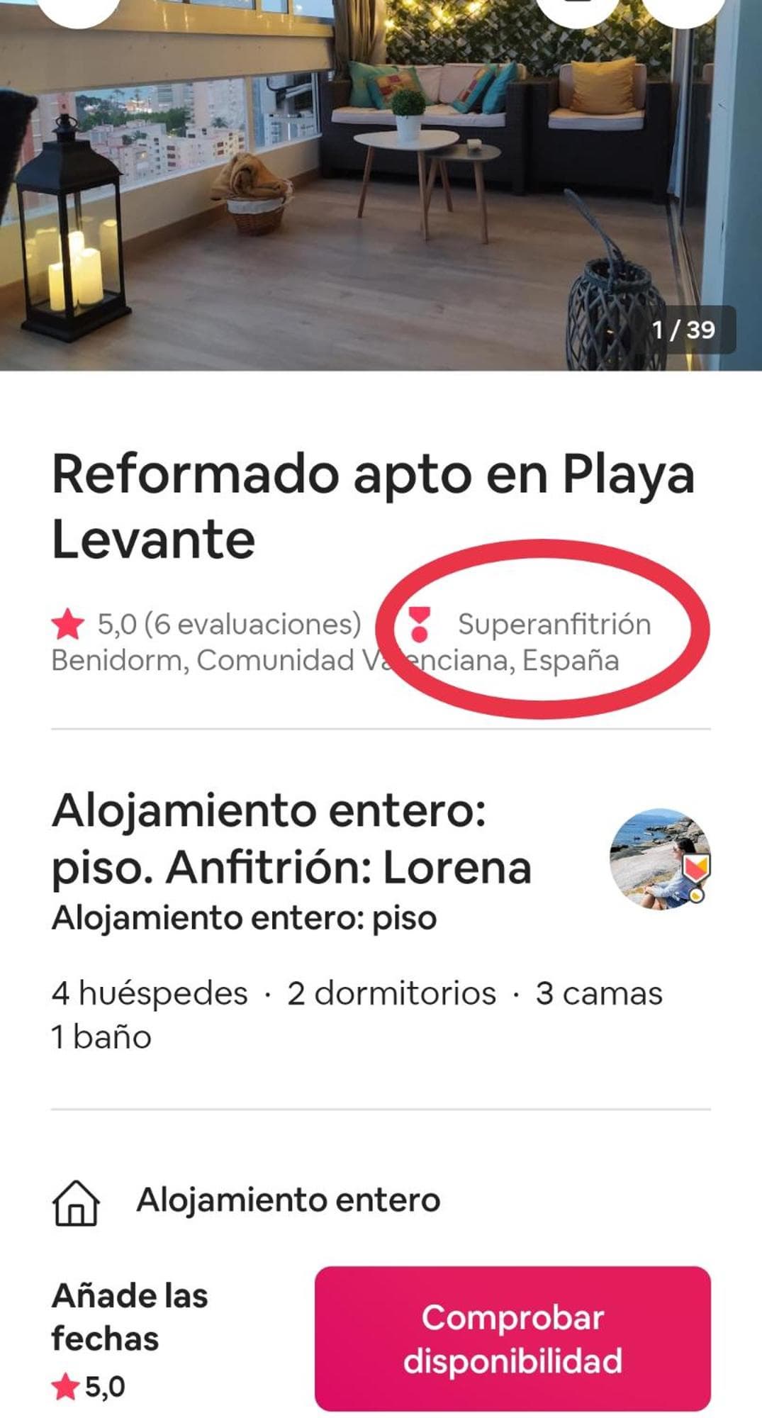 Playa Levante, recién reformado