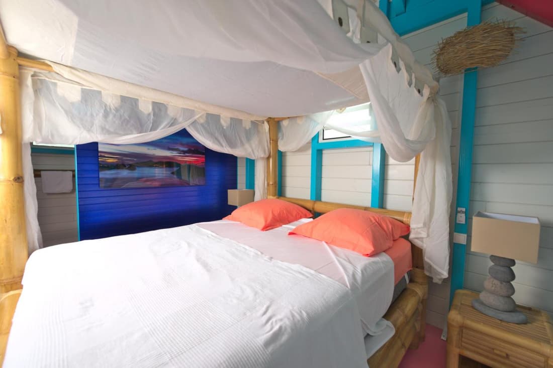 Bungalow PAPAYE avec piscine privée et vue lagon