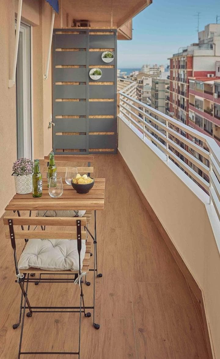 Suite con terraza en el centro de Alicante
