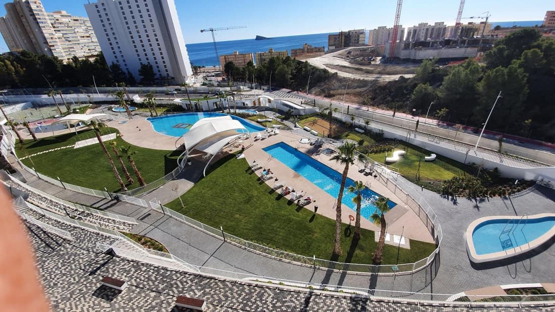 Sunny Morning of Costa Blanca - Sunset Waves Benidorm