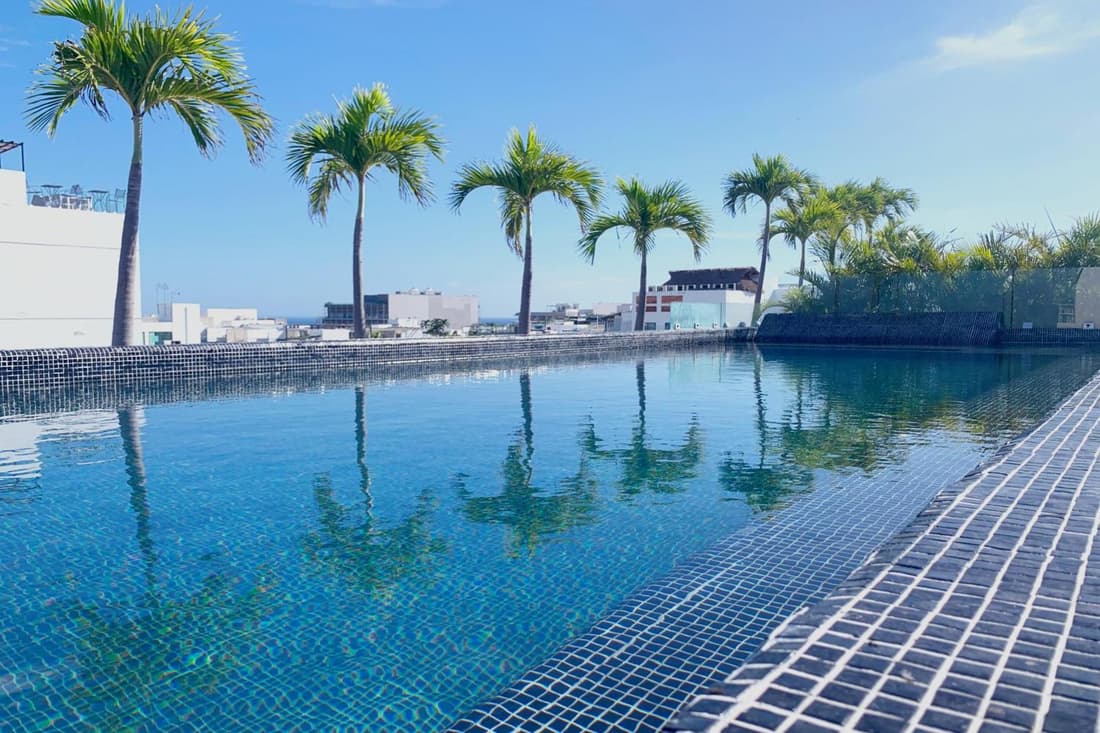 Stylish studio on the 5th Ave of Playa del Carmen