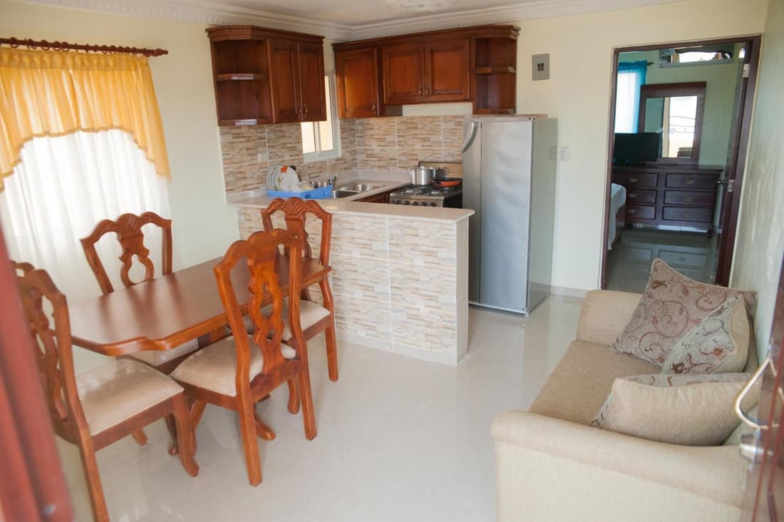 Modern 1-Bedroom Apartment with Private Balcony Fast Wi-Fi Santo Domingo Este