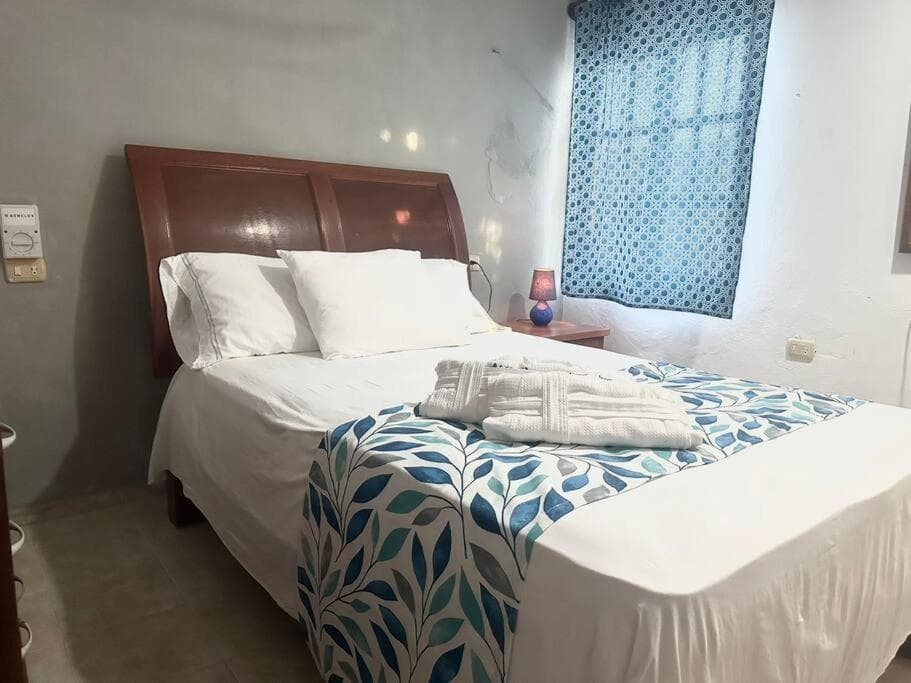 Isla Mujeres departamento, hasta para 6 personas.