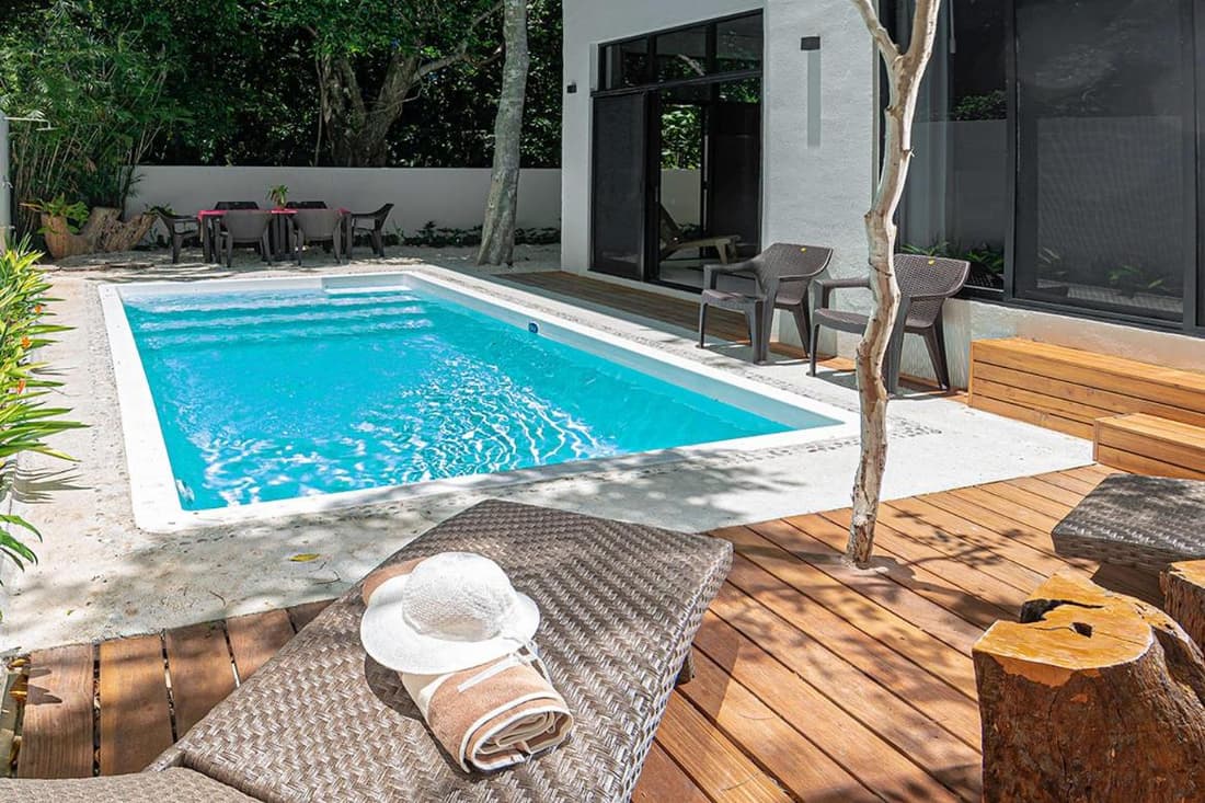 VILLA PRINCE, loft & rooftop, private pool & jaccuzi RIVIERA MAYA