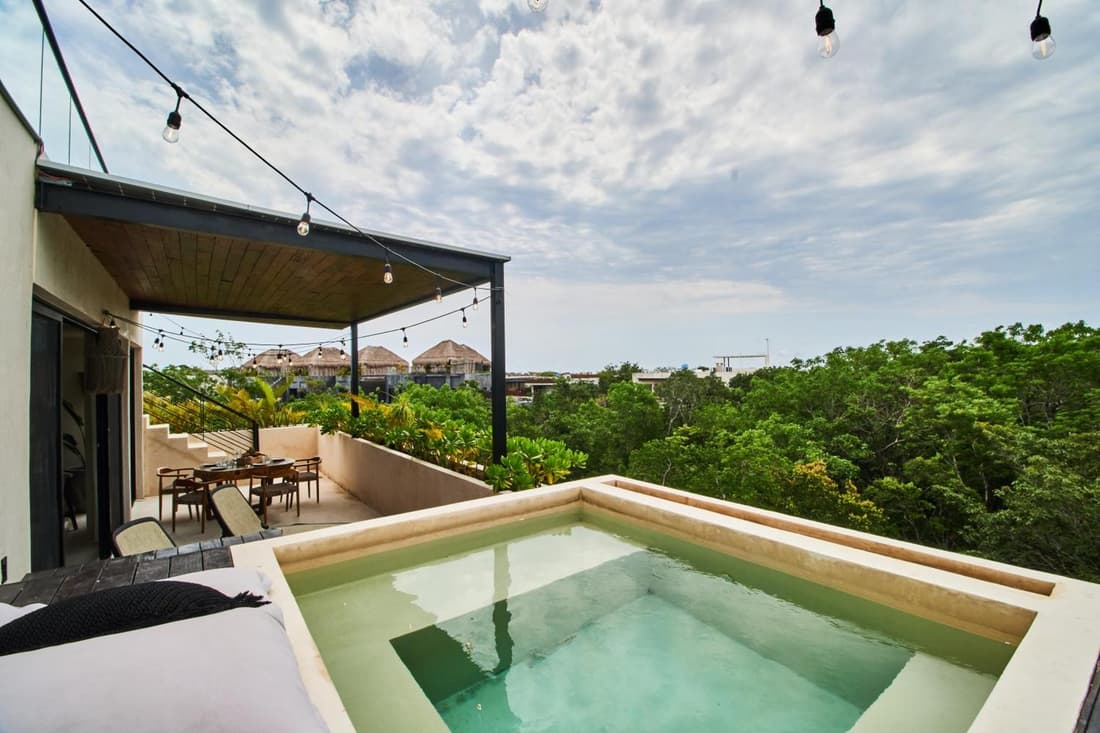 Bohochic Penthouse 3BDR x Pool x Jungle views