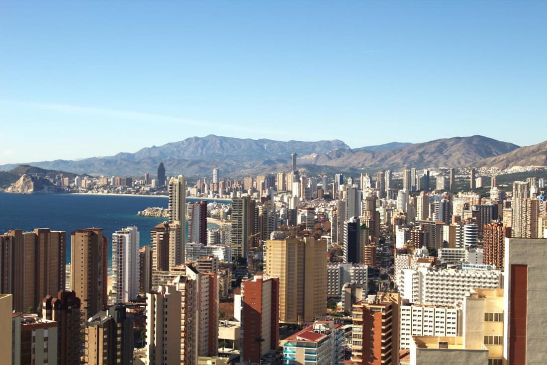 Panorama Benidorm Torre Montecarlo