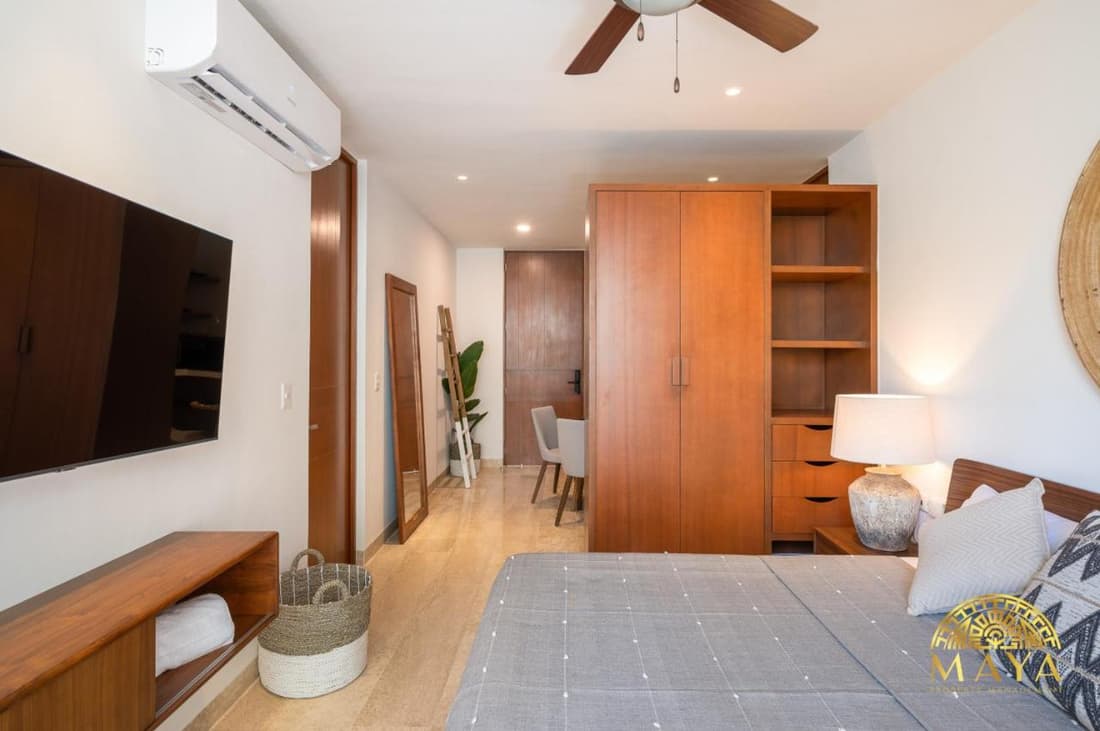 NHOA 112A Lux 2BR Condo Plunge Pool in Aldea Zama
