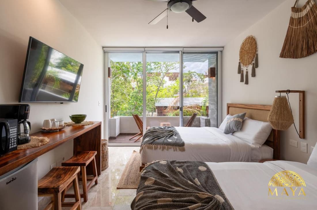 NHOA 207C Lux 1BR Condo Pool View in Aldea Zama