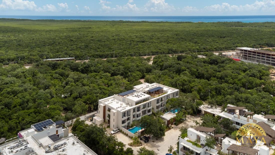 NHOA 108B Lux 1BR Condo Plunge Pool in Aldea Zama