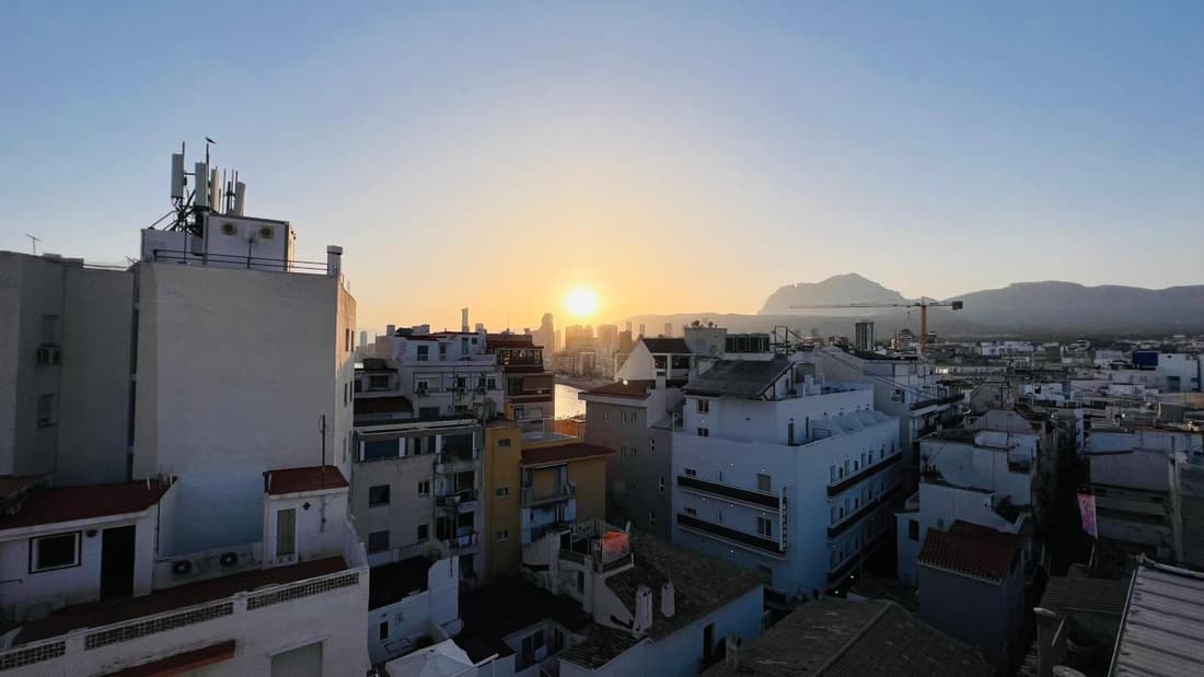 Ático con vistas en el casco antiguo de Benidorm