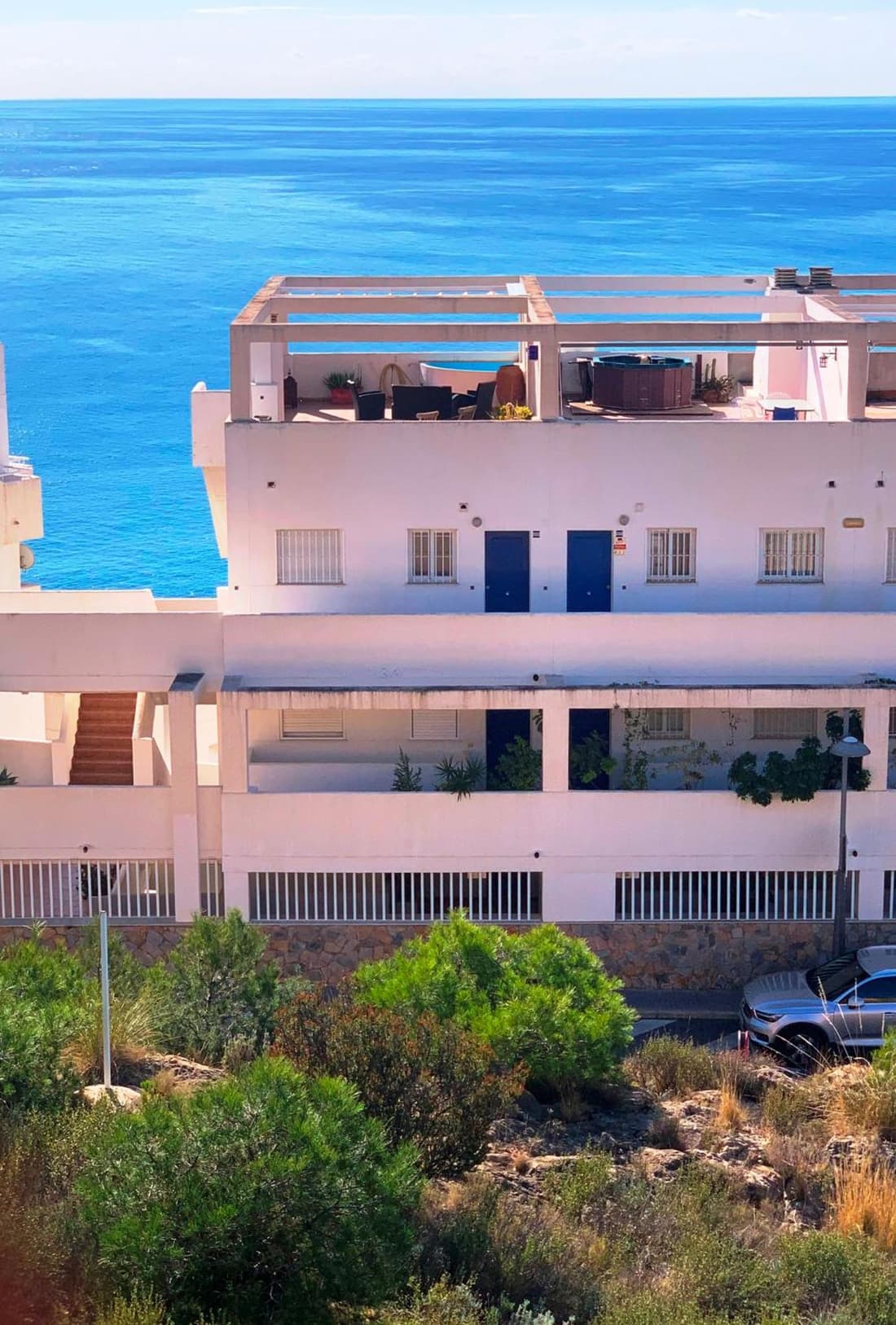 Holiday House Benidorm -sea view-roof terrace-swimming pool-