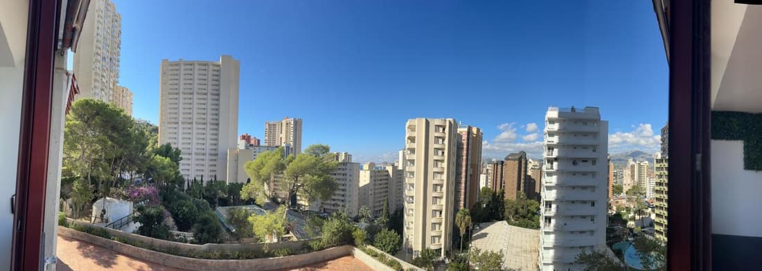 Benidorm beach, playa de Benidorm
