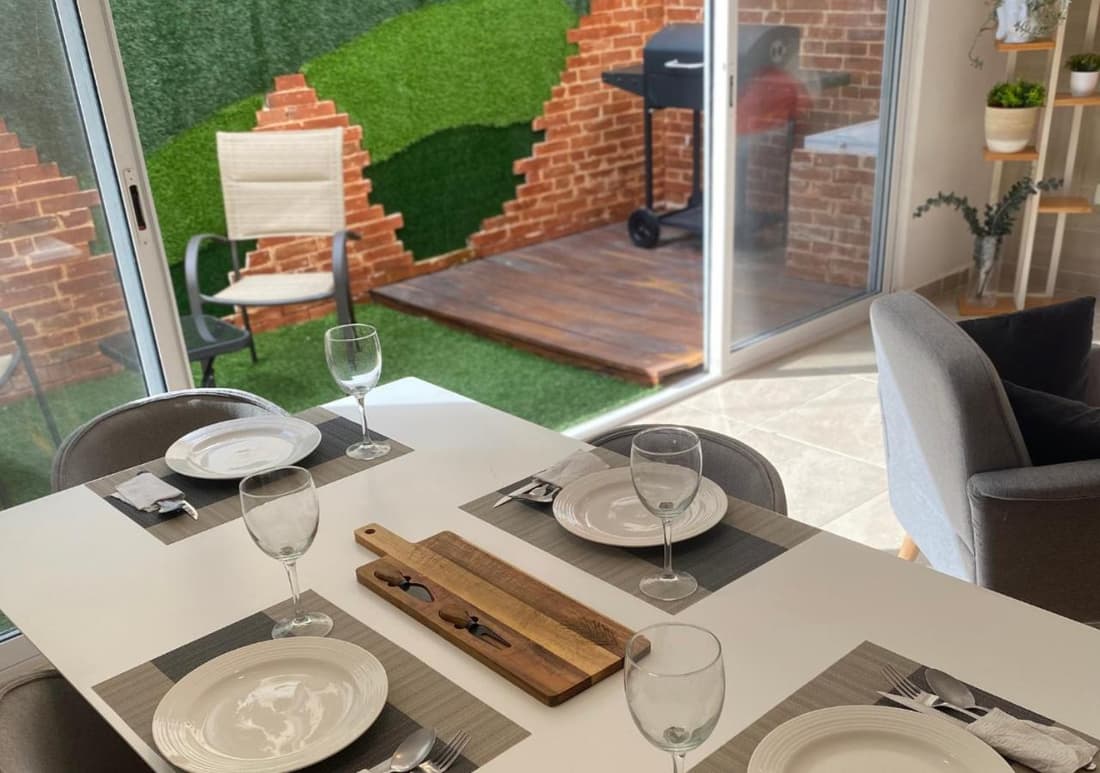 Casa en condominio privado, Alberca, terraza a 10 min de Playa Marlin