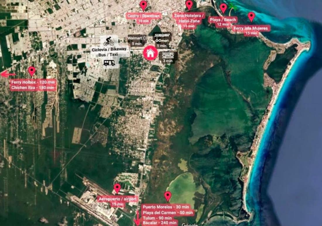 Casa en condominio privado, Alberca, terraza a 10 min de Playa Marlin