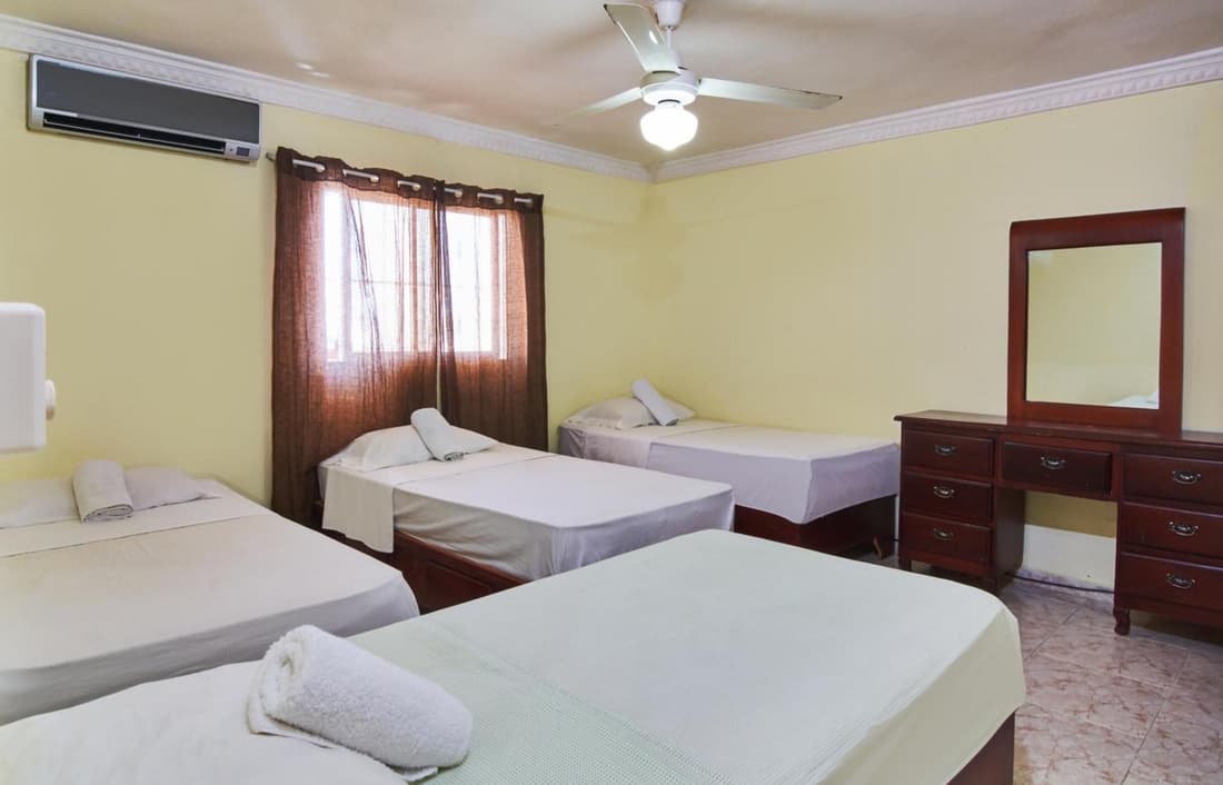 Spacious 2-Bedroom Apartment with Private Terrace Near SDQ Airport Fast Wi-F