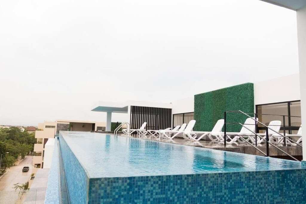 Apartamento 1 dorm amplia terraza Aldea Zama Tulum