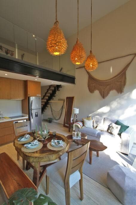Luxury Jungle Loft, 7 Pools, Rooftop Panoramic View, Beach Shuttle, Fast WiFi