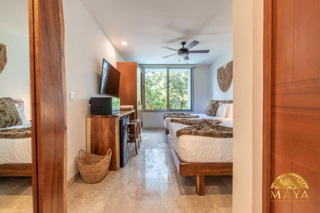 NHOA 211C Lux 1BR Condo Pool View in Aldea Zama