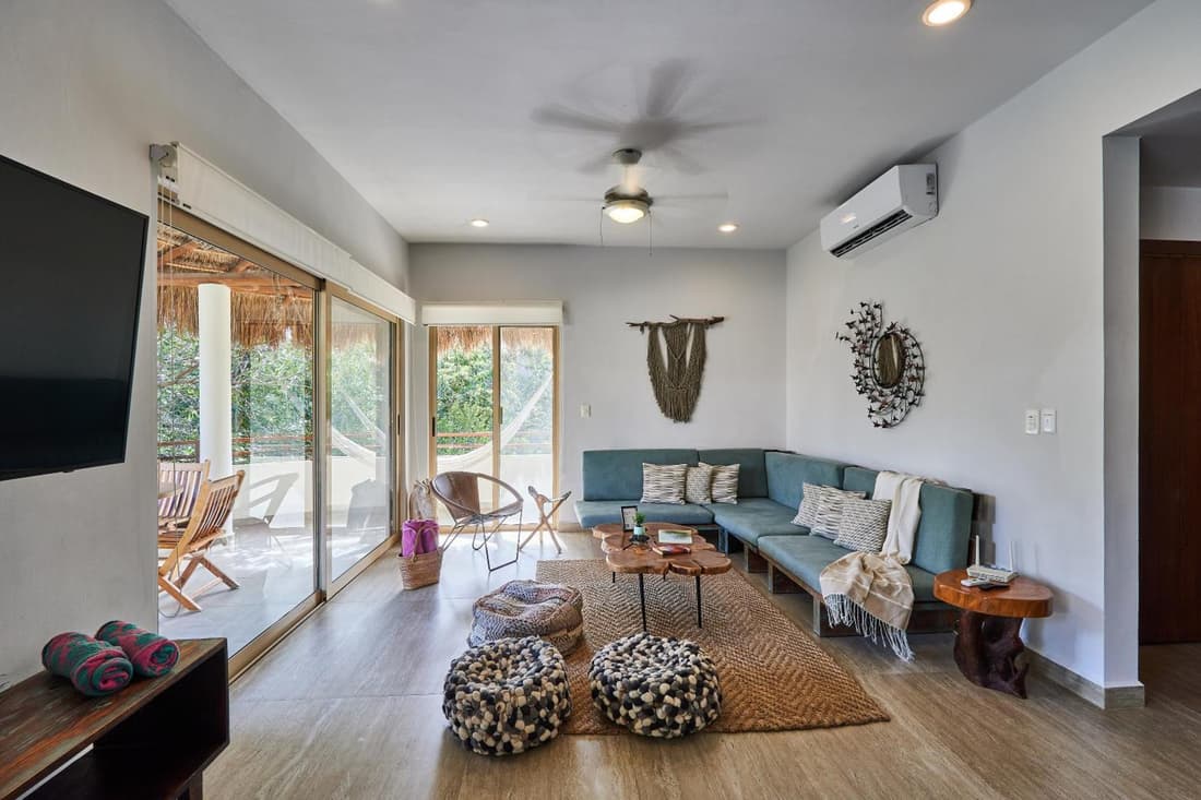 Aldea Zama Penthouse with Private Rooftop in Gated Community