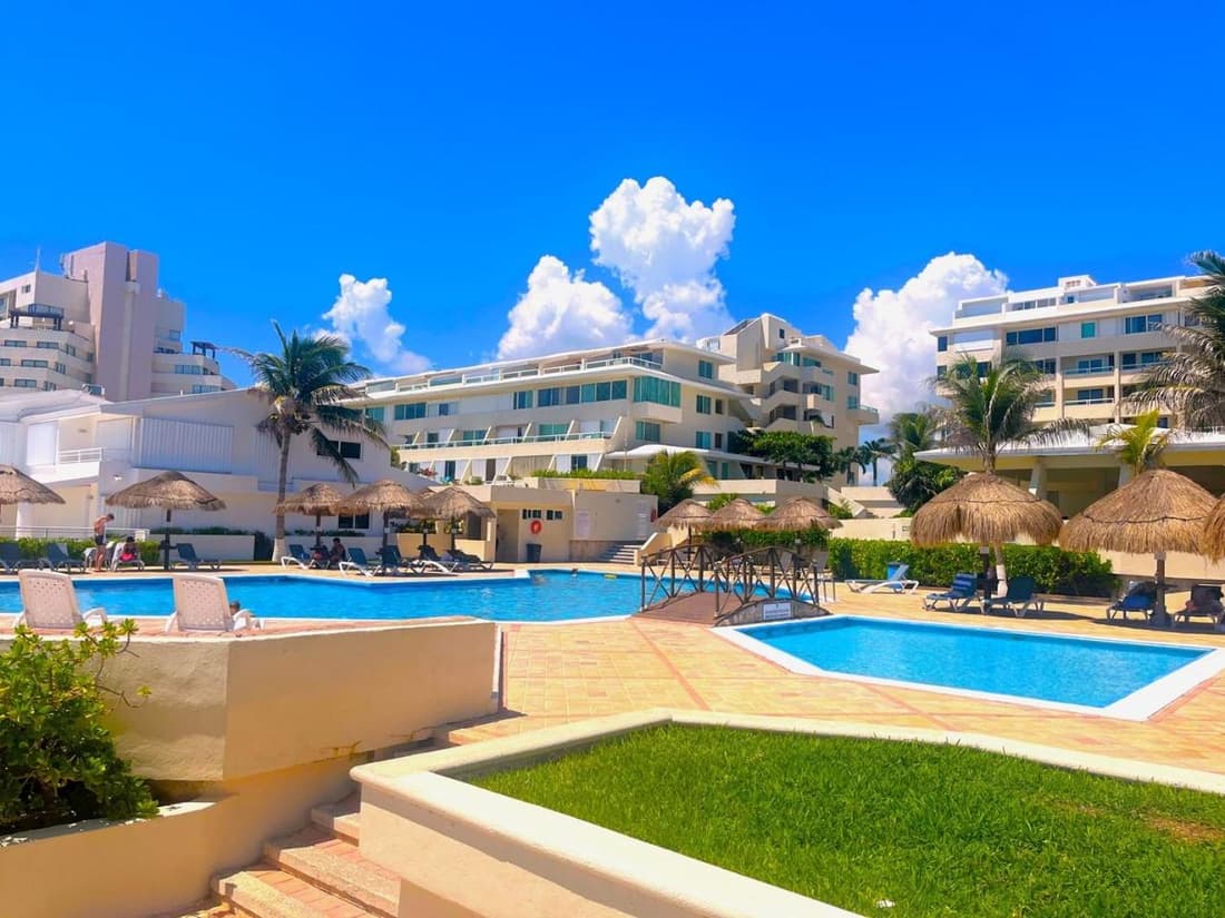 Lindo departamento en la Mejor Playa de Cancún