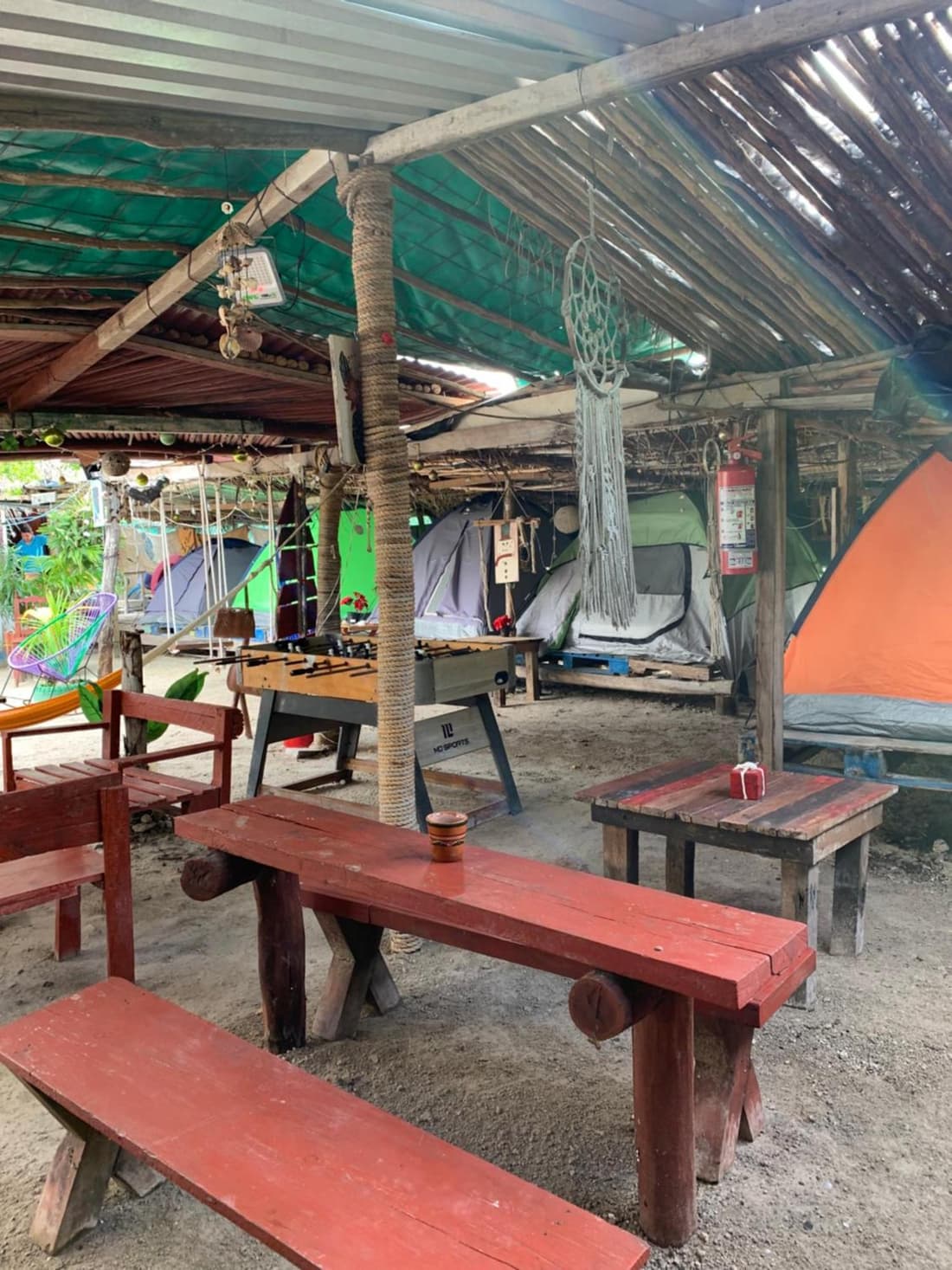 Casa de los Santos Camping y eco cabañas