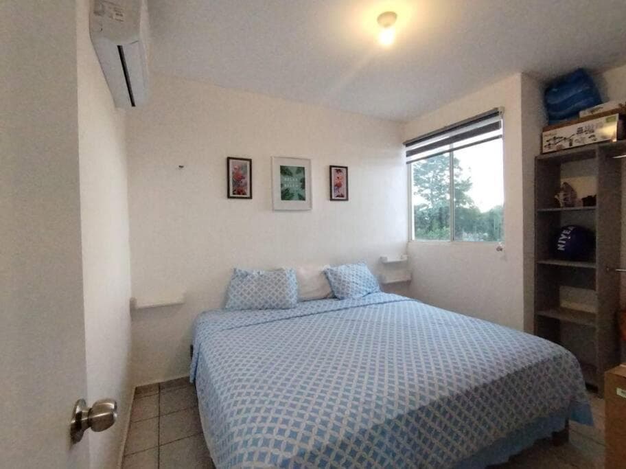 Family accommodation with pool and water park