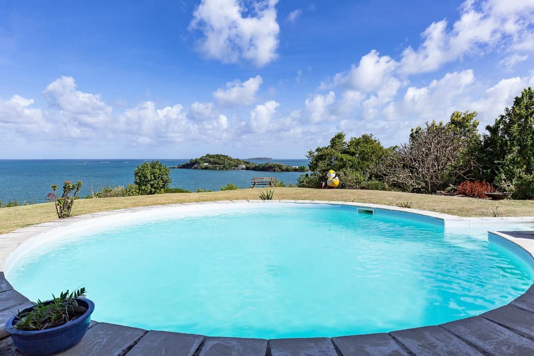 Maison d'Ô Pointe Thalémont, avec petite crique privative