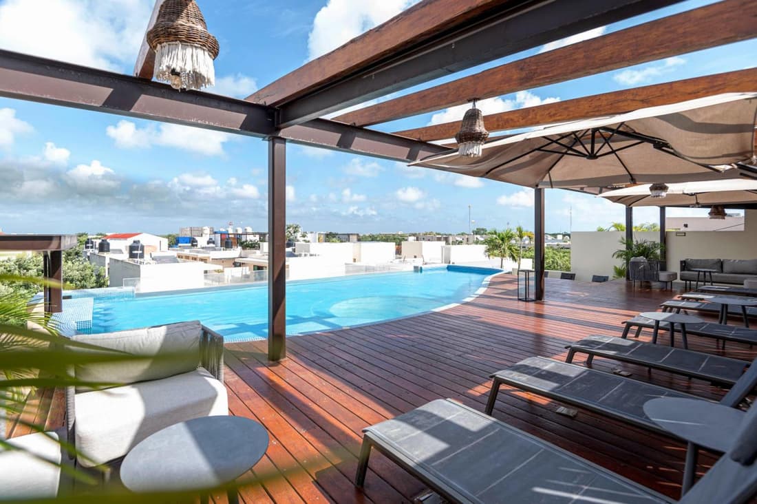 Cacao Tulum - Studio with Exterior Plunge Pool Washer & Dryer